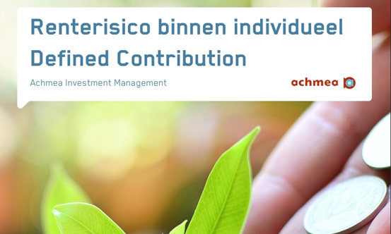 Renterisico binnen individueel Defined Contribution