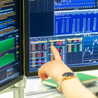 koersen op beeldschermen