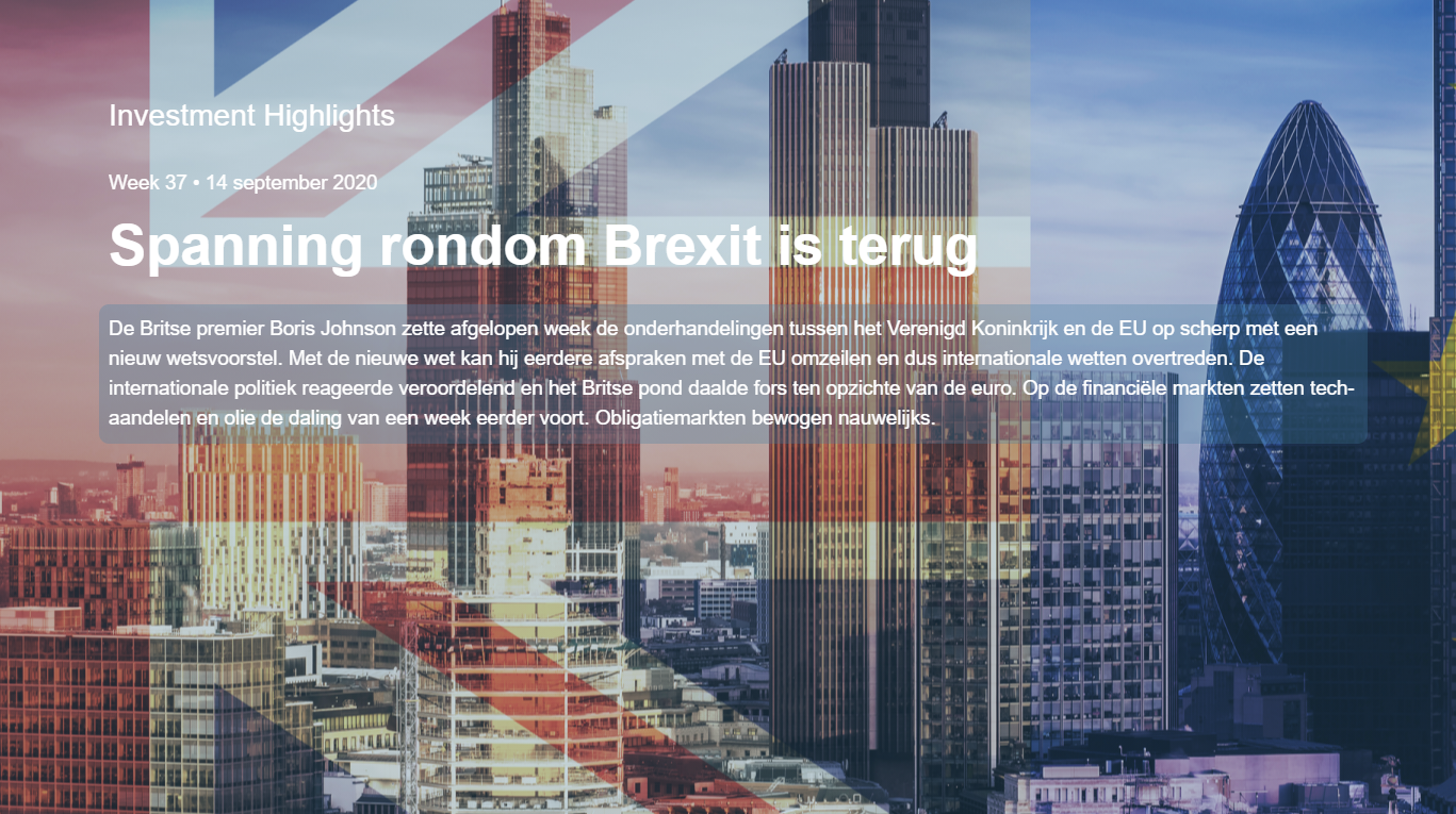 Investment Highlights week 37 2020