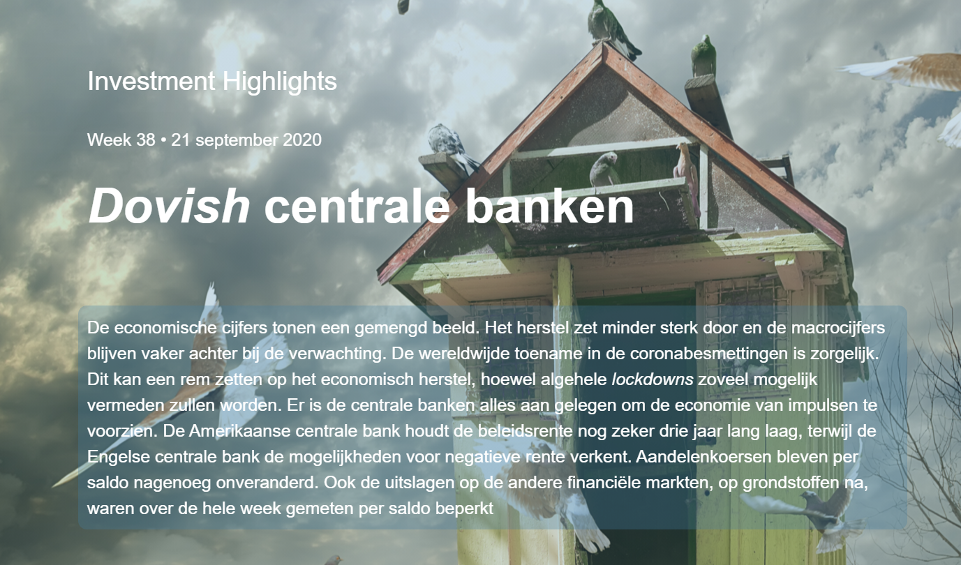 Investment Highlight week 38 2020