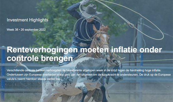 Renteverhogingen en inflatie