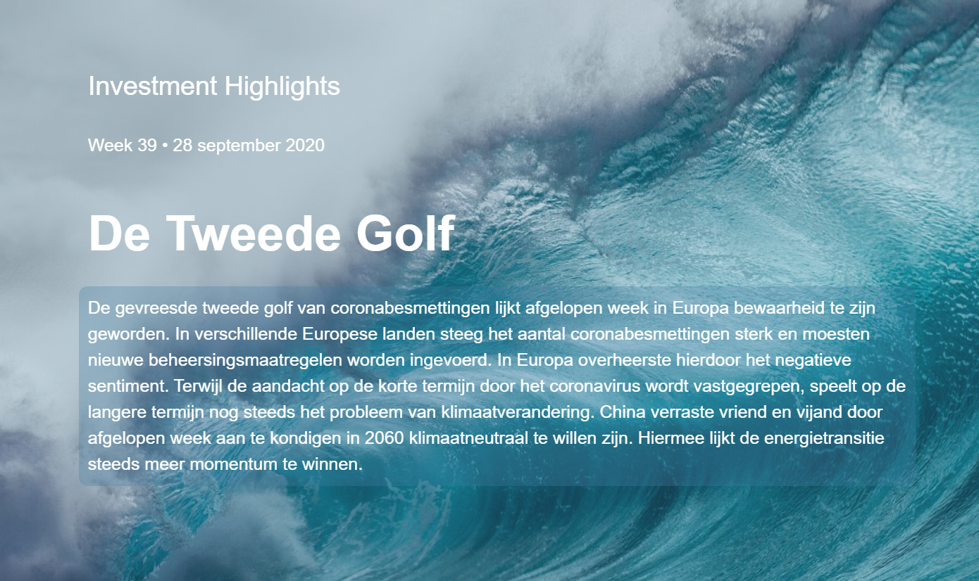 Highlight week 39 2020