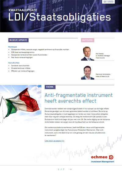 Kwartaalupdate LDI Staatsobligaties Q2 2022