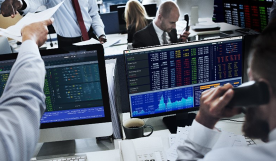 AIM afbeelding beeldschermen beurs