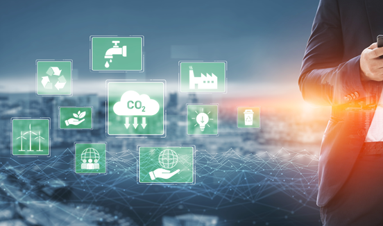 Man met zijn telefoon