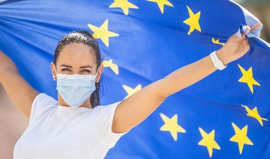 Eurovlag dame mondkapje