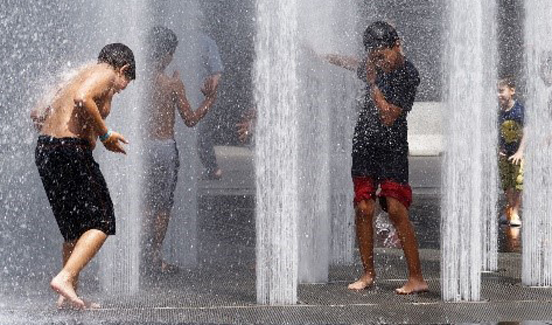 fontein zomer