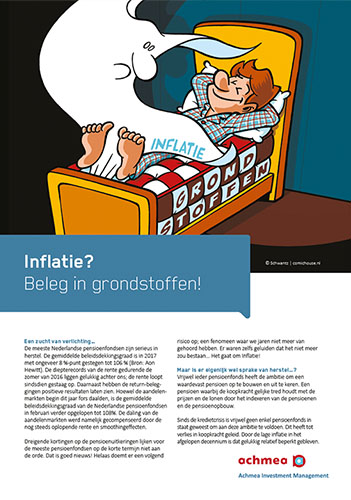 White Paper Inflatie? Beleg in grondstoffen