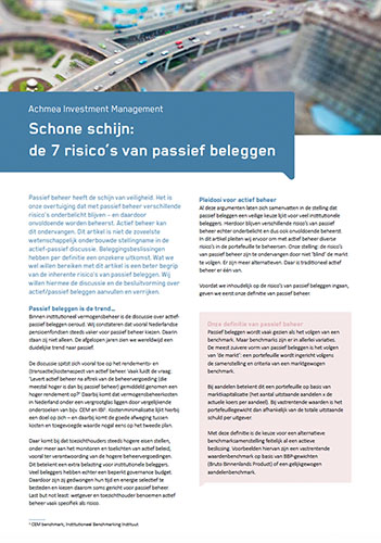 White Paper Schone Schijn